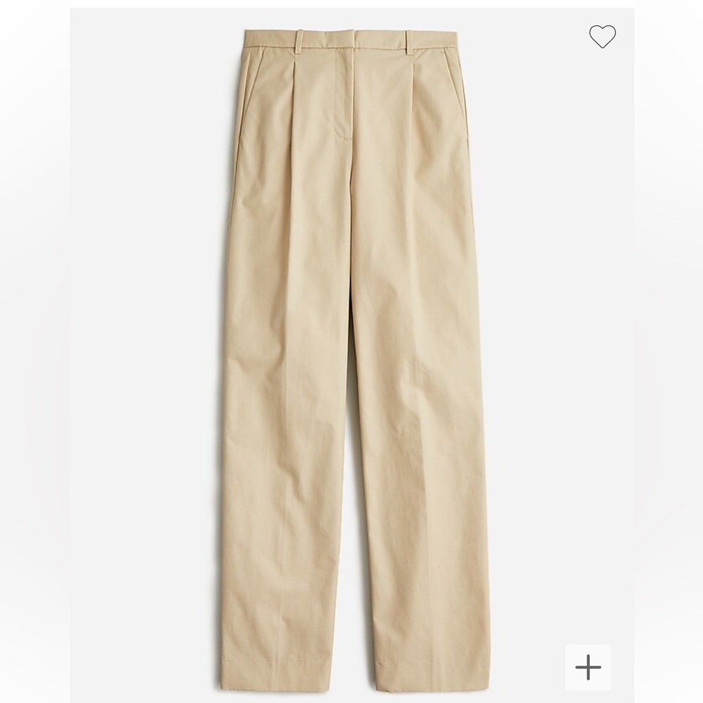 J.CREW Collection pleated wide- leg pant